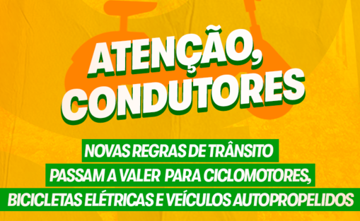 Trânsito: Novas regras para ciclomotores e veículos elétricos passam a valer e exigem regularização