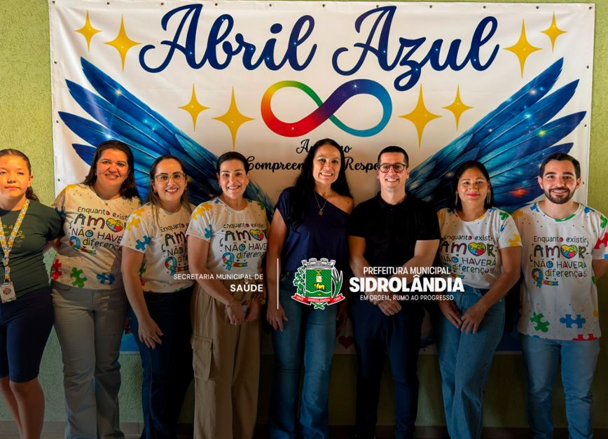 Conscientização e acolhimento marcam ação do Abril Azul em Sidrolândia