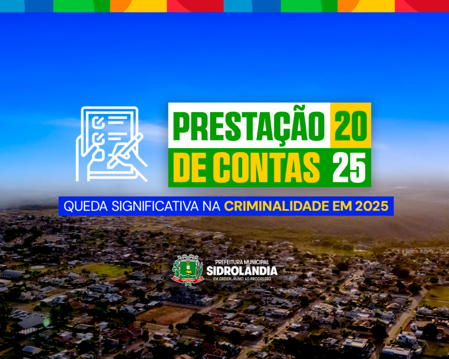 foto prefeitura de Sidrolândia
