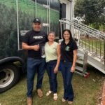 Vereador Márcio Kbeça visita atendimento odontológico do Programa Sorrindo no Campo em Sidrolândia