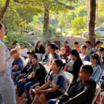 Estudantes da rede municipal de Sidrolândia participaram  de ação ambiental no Jardim Botânico