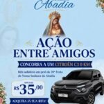 70ª Festa de Nossa Senhora da Abadia celebra os 70 anos da padroeira de Sidrolândia com fé, tradição e grandes atrações