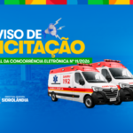 Município de Sidrolândia MS. publica edital de licitação para construção da Base Descentralizada do SAMU